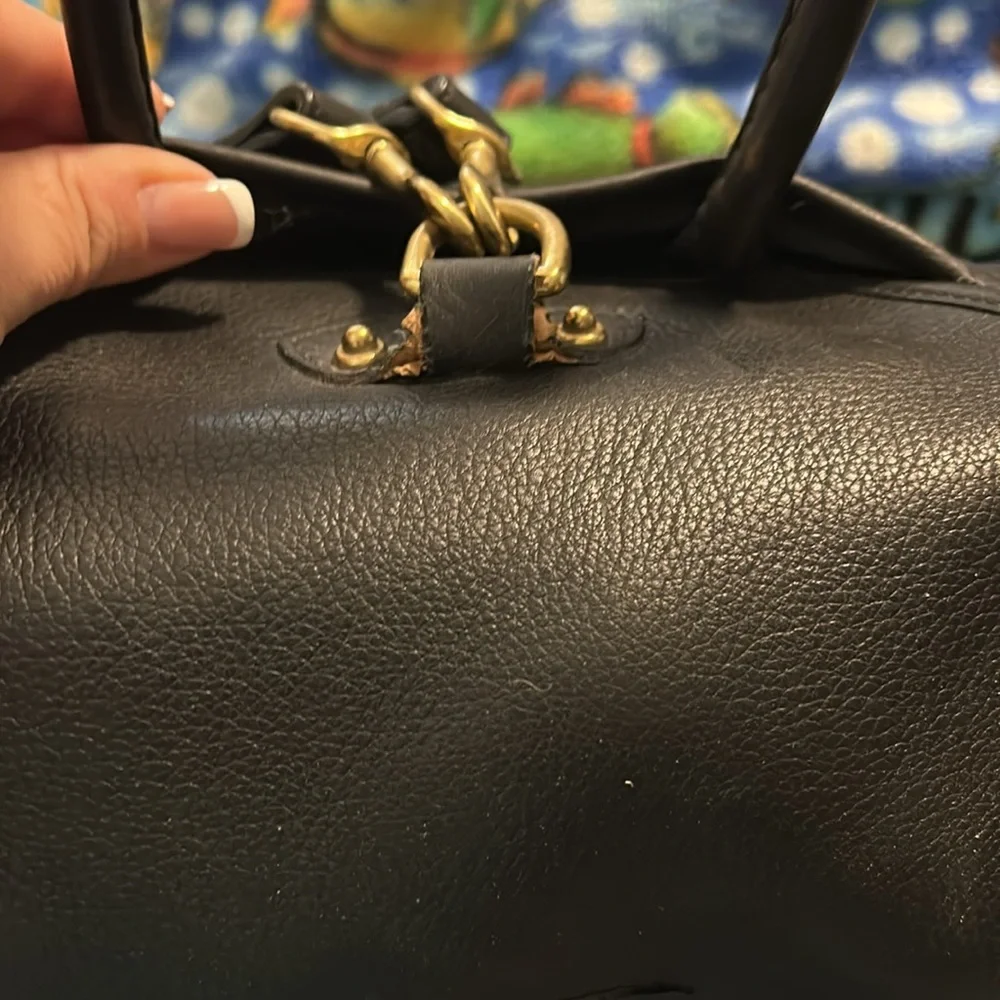 Dooney & Bourke Black Leather Backpack